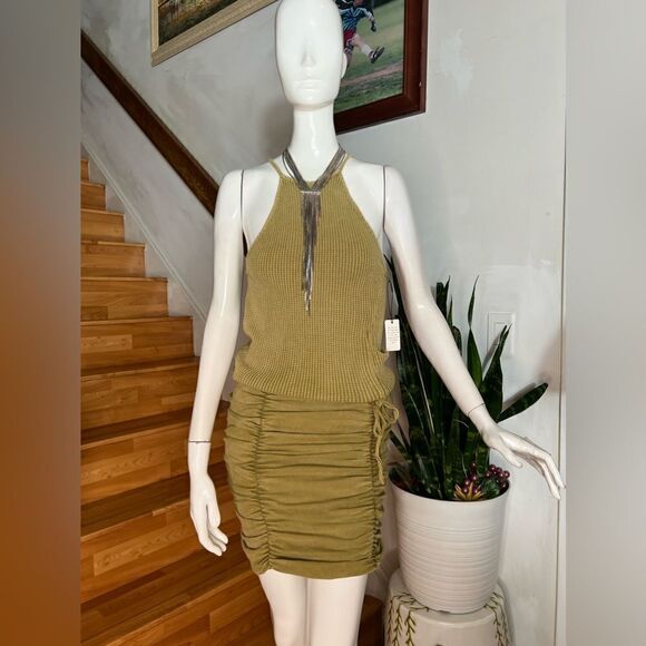 New Free People x FP ONE
Katya Thermal Mini Dress - Dusted Military/ size L - Picture 2 of 6